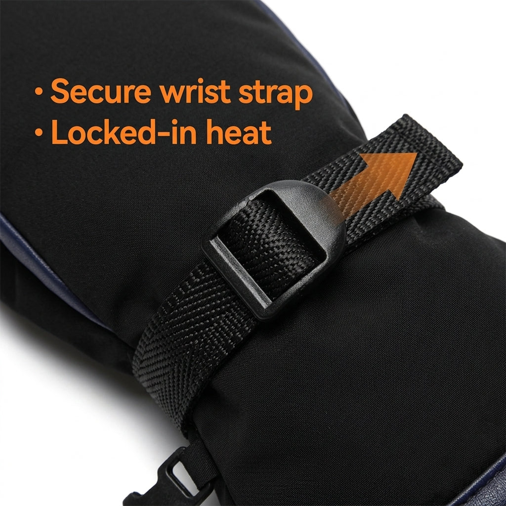 Heated Waterproof Gloves USB Mittens