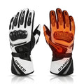 Heated Motorcycle Riding Gloves | Waterproof Winter Biker Gloves with 3-Level Smart Heat & Full Impact Protection