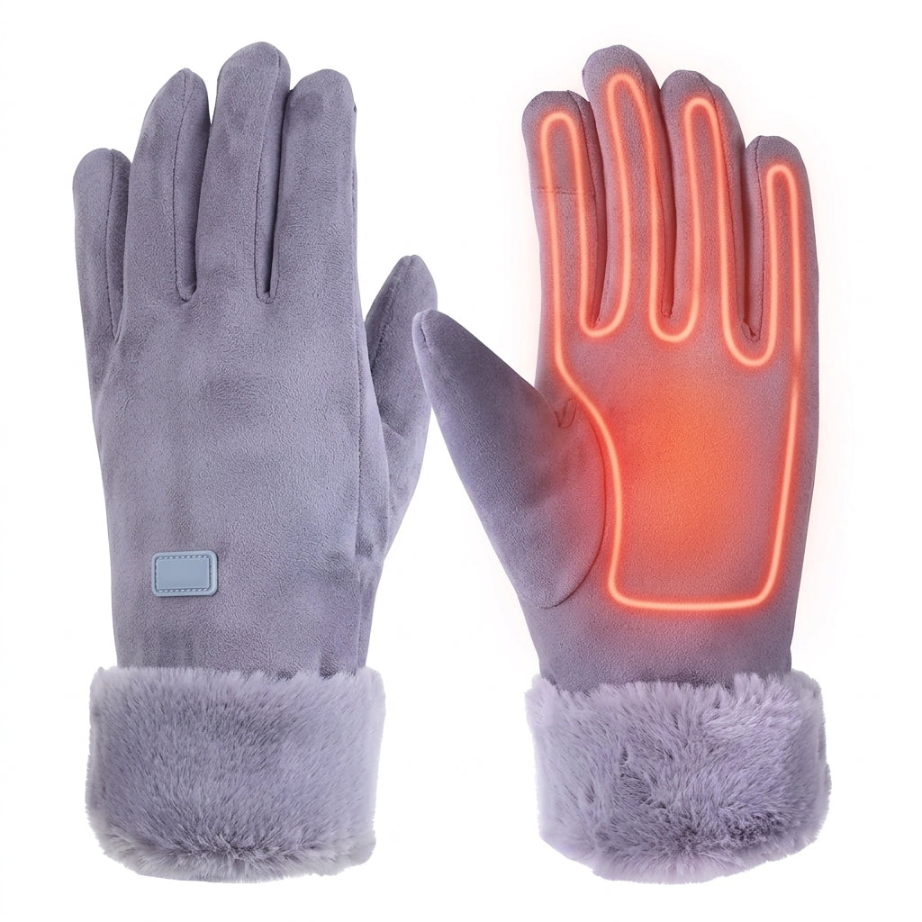 Women USB Electric Heated Gloves